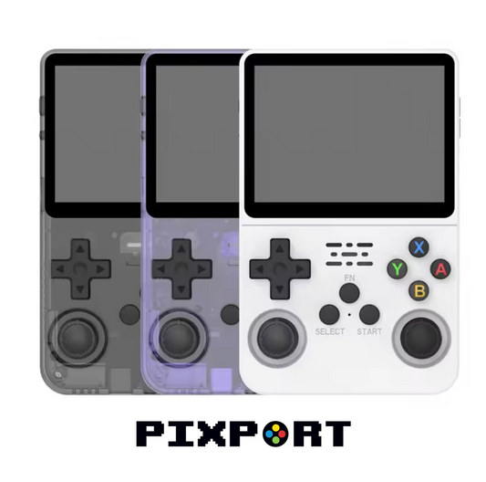 Pixport RetroStation R36: Tragbare Spielekonsole 🎮✨